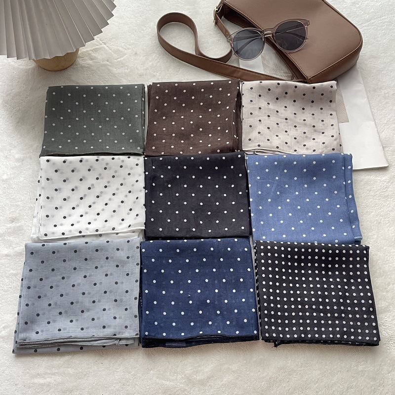 Bandana Cotton - Женский хлопковый квадратный платок-бандана с узором