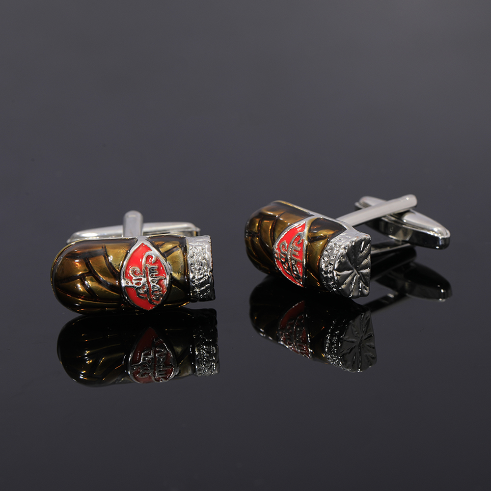 Tie Clip Silver - Мужские металлические Квадратные запонки в стиле