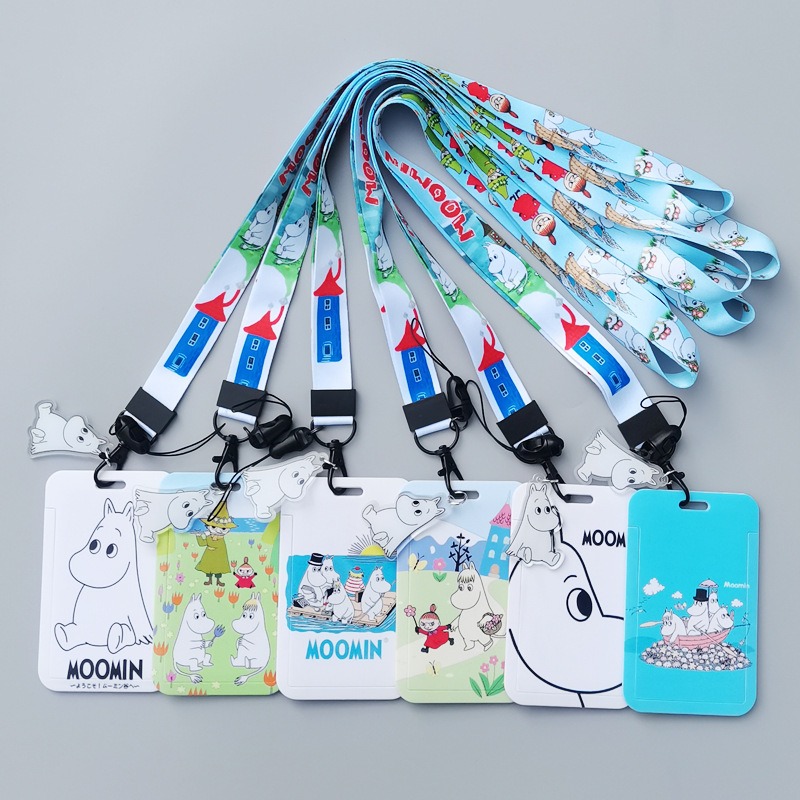 Lanyard Badge Holder - Чехол для карт с мультяшным принтом