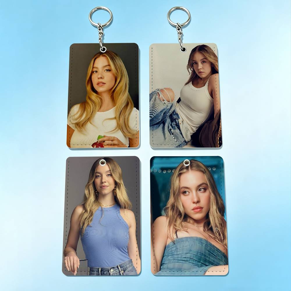Lanyard Badge Holder - Брелок-держатель для карт Sobeautiful S-Sydney Sweeney,