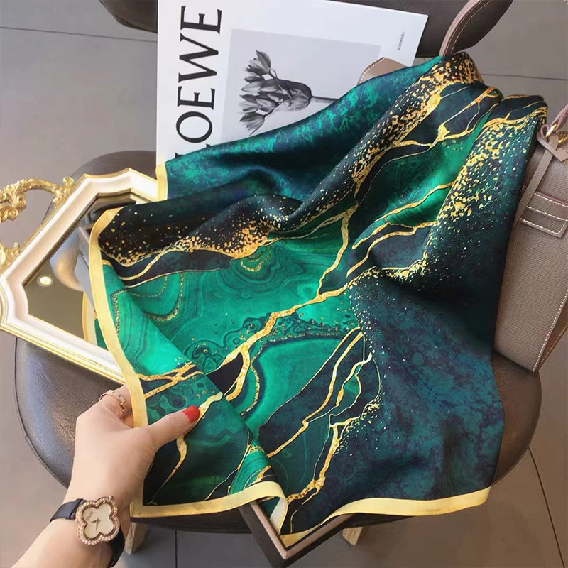 Scarf Silk Square - 70x70 см женский шарф шелковый шарф