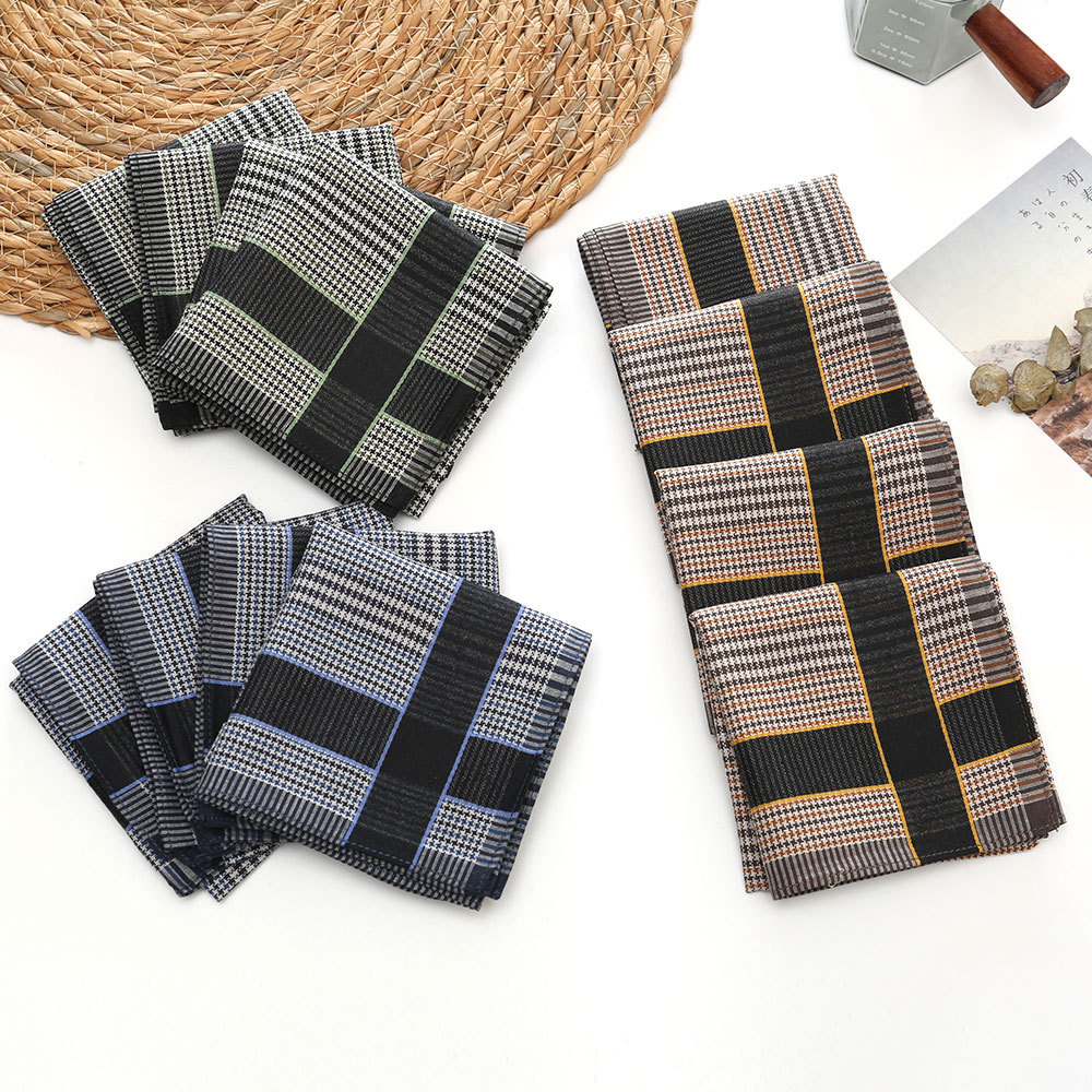 3/6/12 шт. мужской носовой пла – обзор и цена Handkerchief Cotton Men