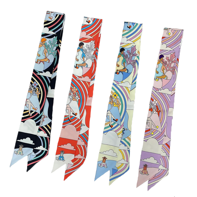 Женский шарф из 100% тутового  – обзор и цена Silk Neck Scarf