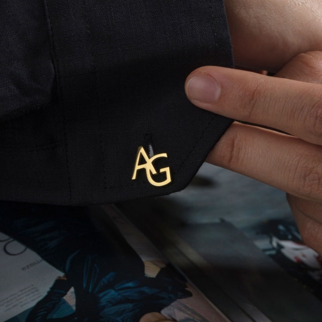 Запонки с индивидуальной грави – обзор и цена Tie Clip Silver