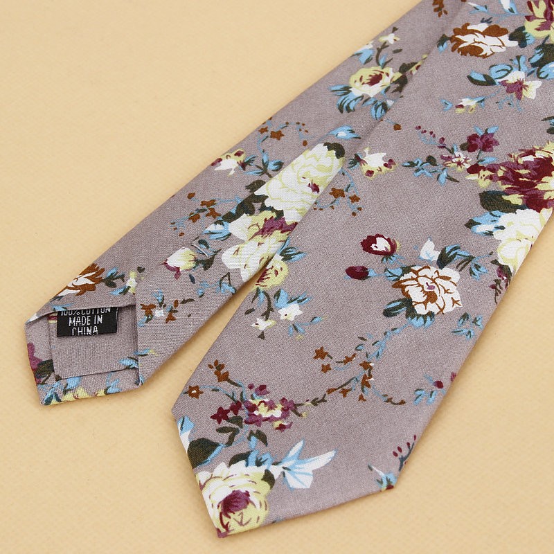 Галстук с цветочным принтом дл – обзор и цена Skinny Tie Men