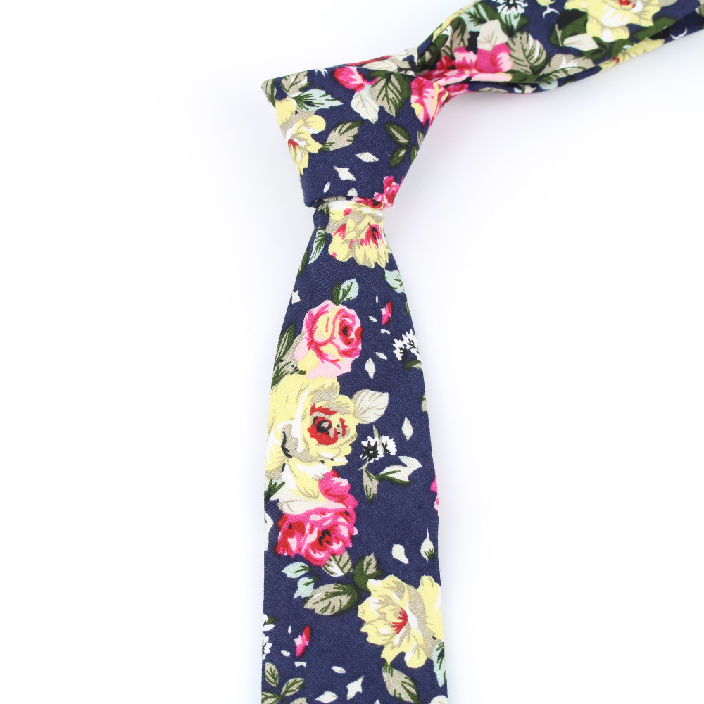 Галстук мужской, хлопковый, яр – обзор и цена Skinny Tie Men