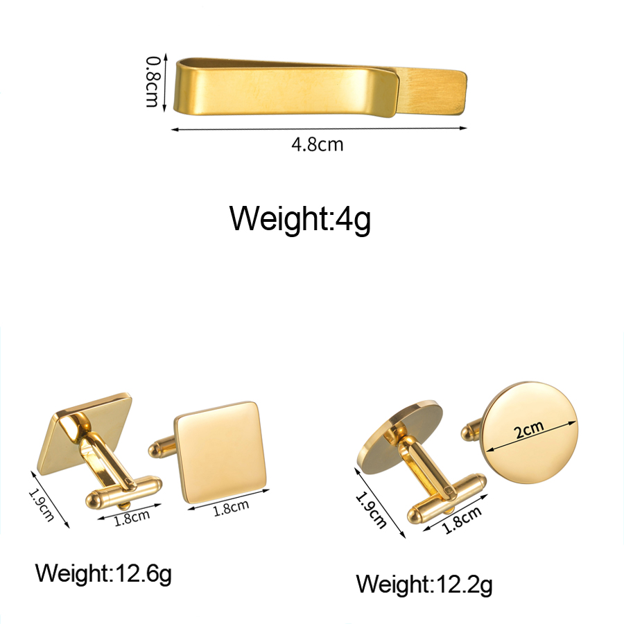 Freeteeme новые модные запонки – обзор и цена Tie Bar Set Gift