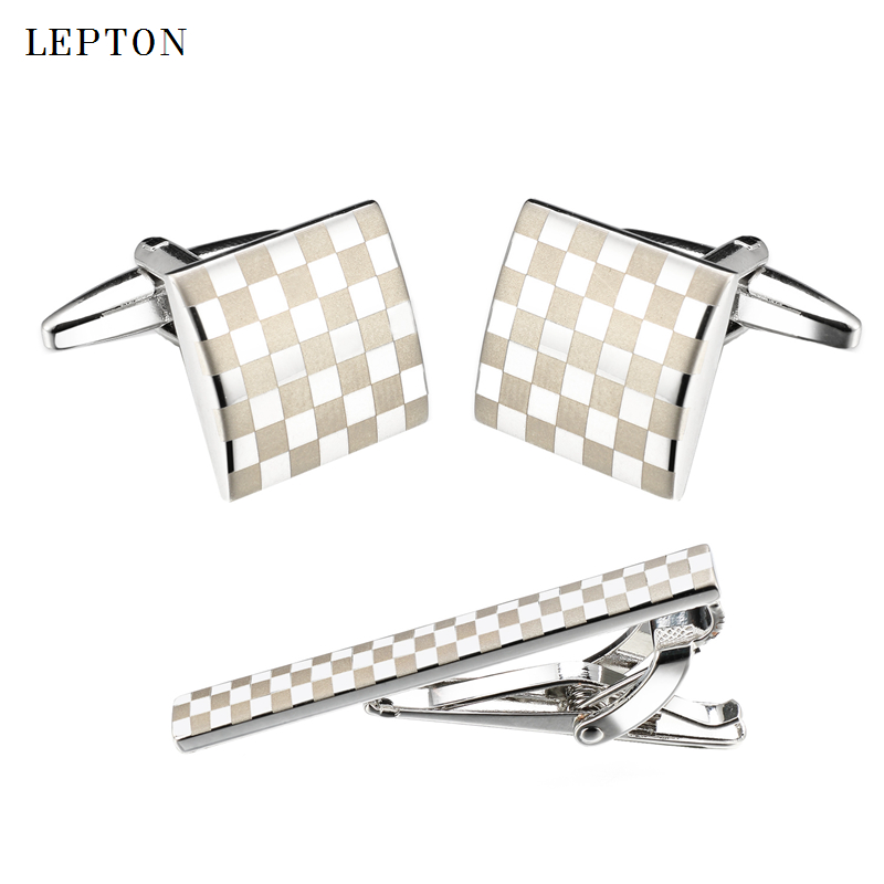 Лептон классические квадратные – обзор и цена Tie Bar Set Gift