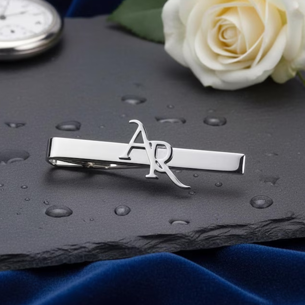 Персонализированный набор: Заж – обзор и цена Tie Clip Silver