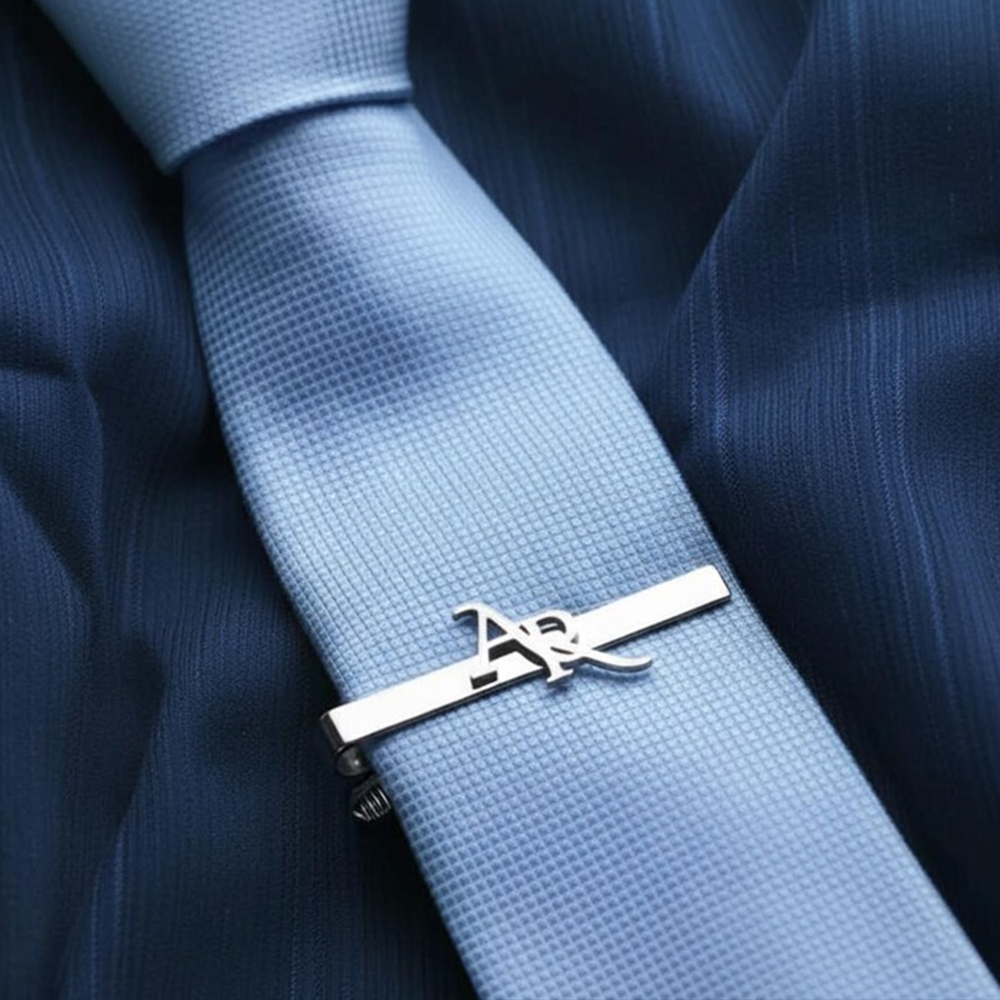 Персонализированный набор: Заж – обзор и цена Tie Clip Silver
