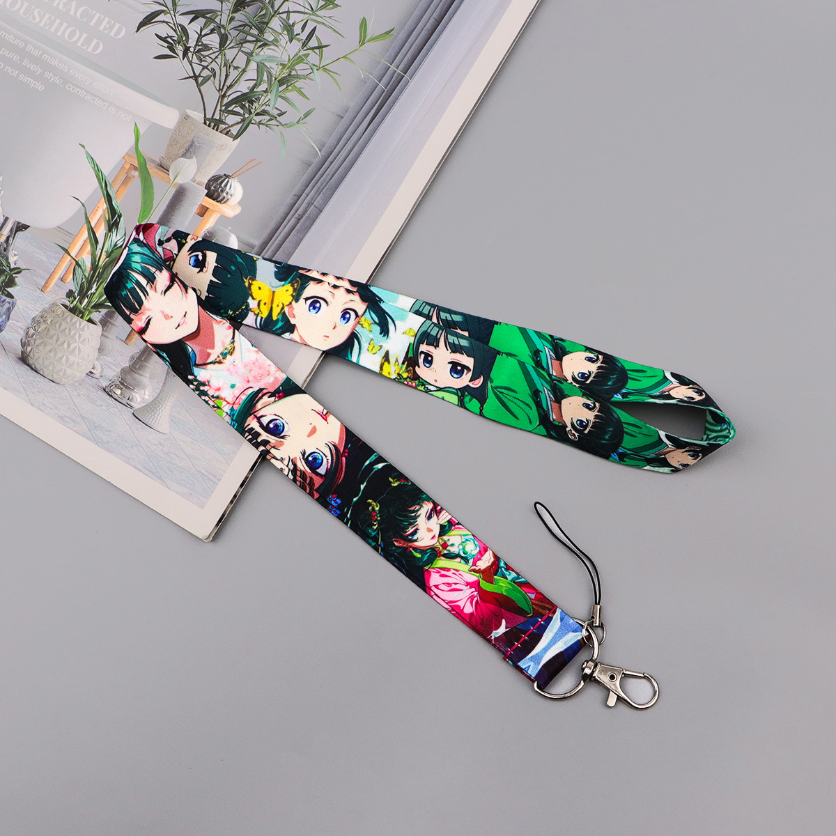 Милый аниме-шнурок для ключей  – обзор и цена Lanyard Badge Holder