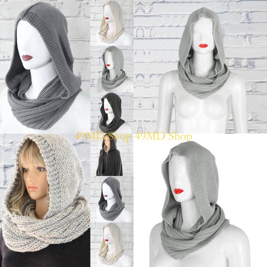 Вязаный пуловер 49MD для шарфа – обзор и цена Infinity Scarf Knit
