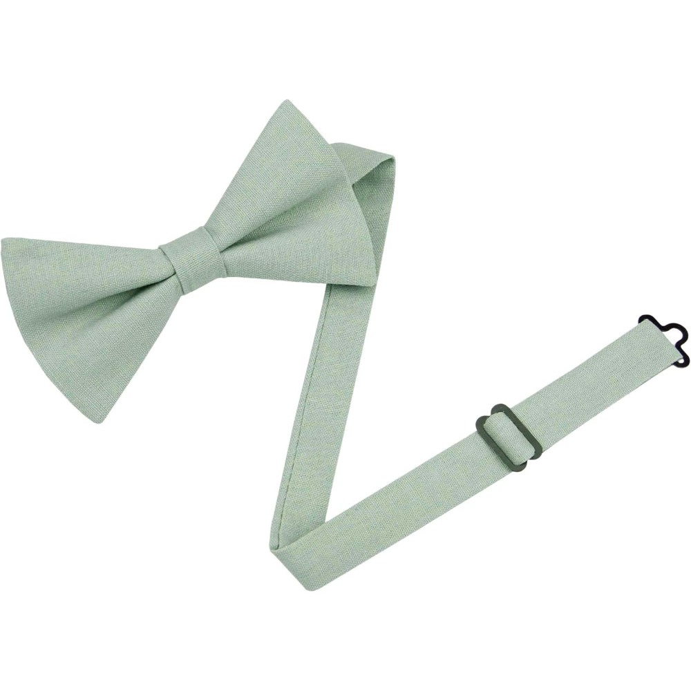 Льняные хлопковые галстуки-баб – обзор и цена Bow Tie Pre Tied