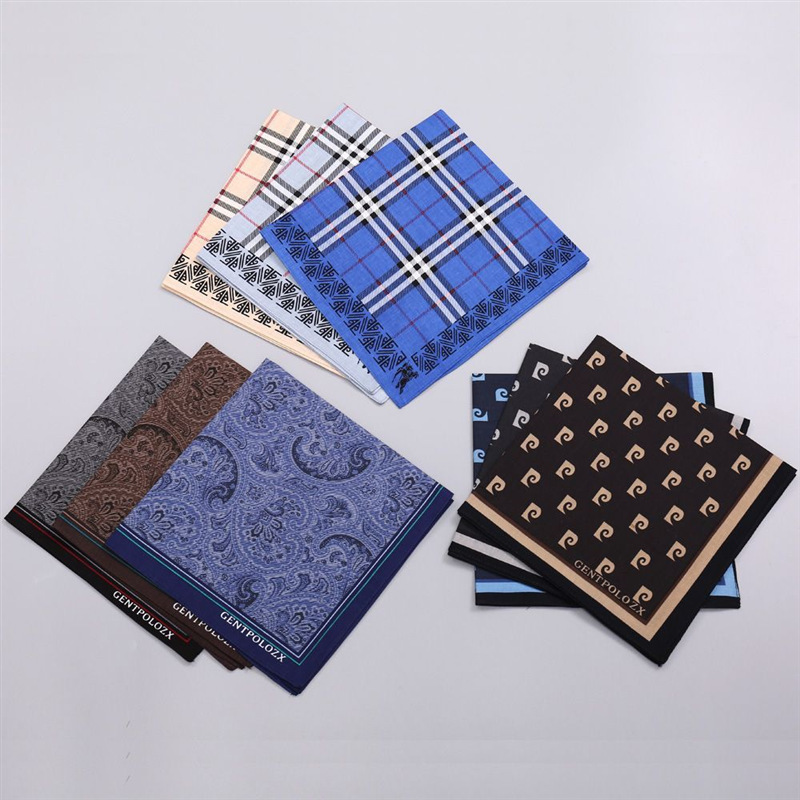 3 шт. мужской клетчатый носово – обзор и цена Handkerchief Cotton Men