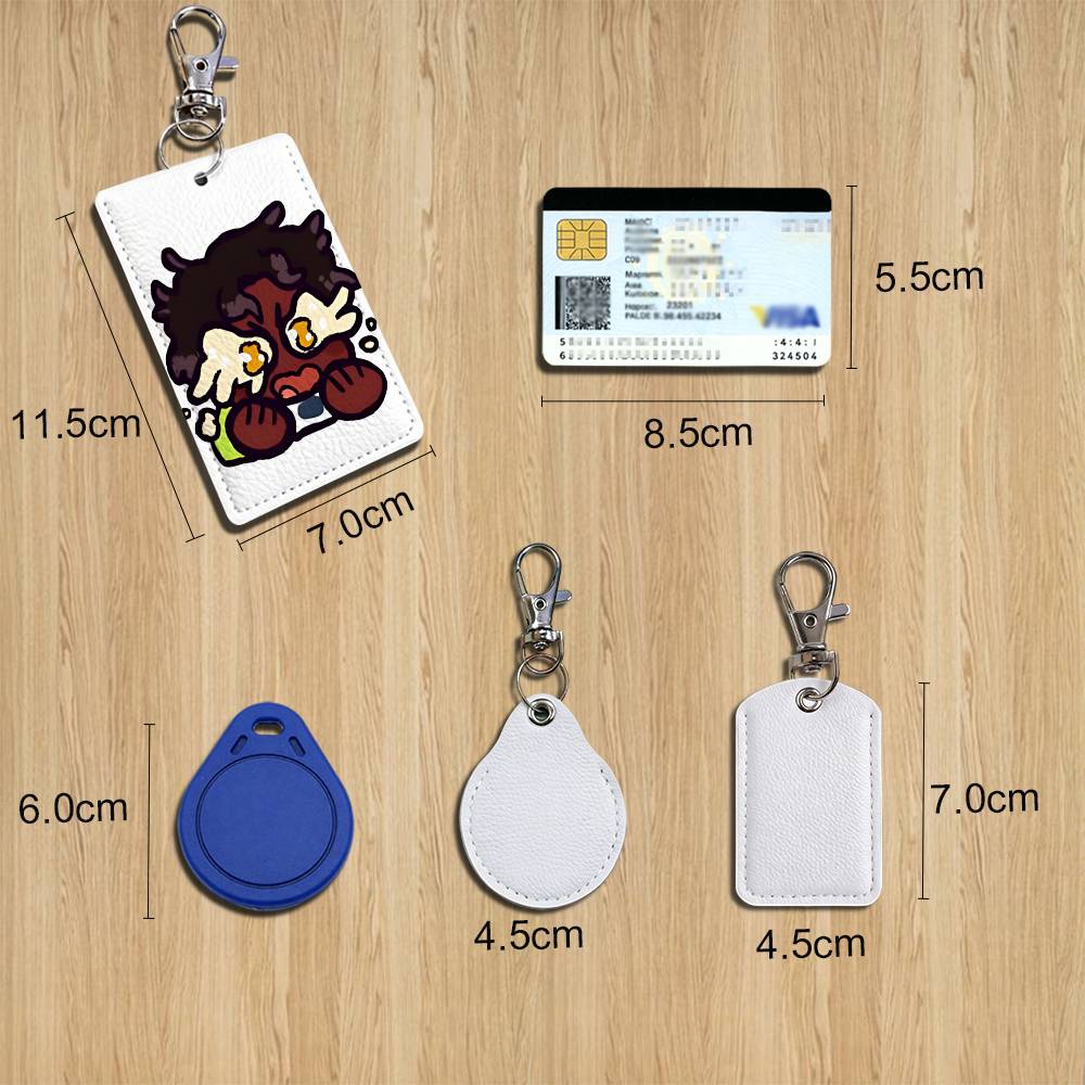 Кожаный брелок-держатель для б – обзор и цена Lanyard Badge Holder