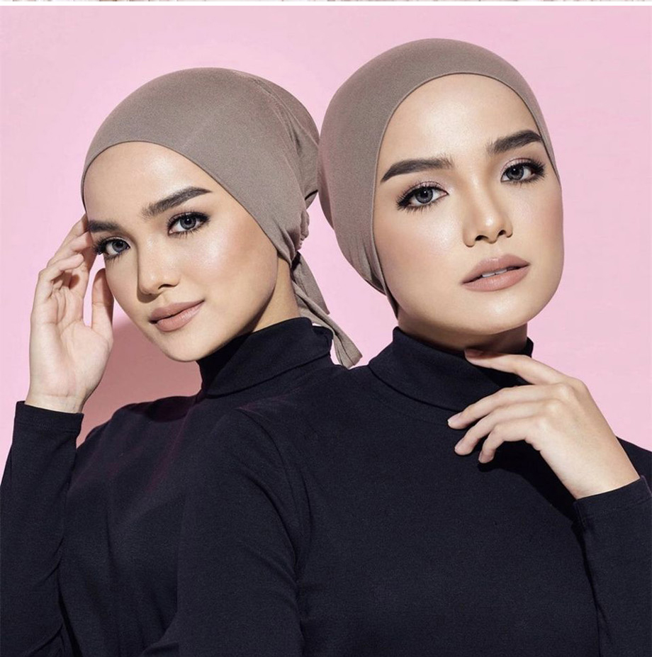 Новая мягкая модальная мусульм – обзор и цена Head Wrap Turban