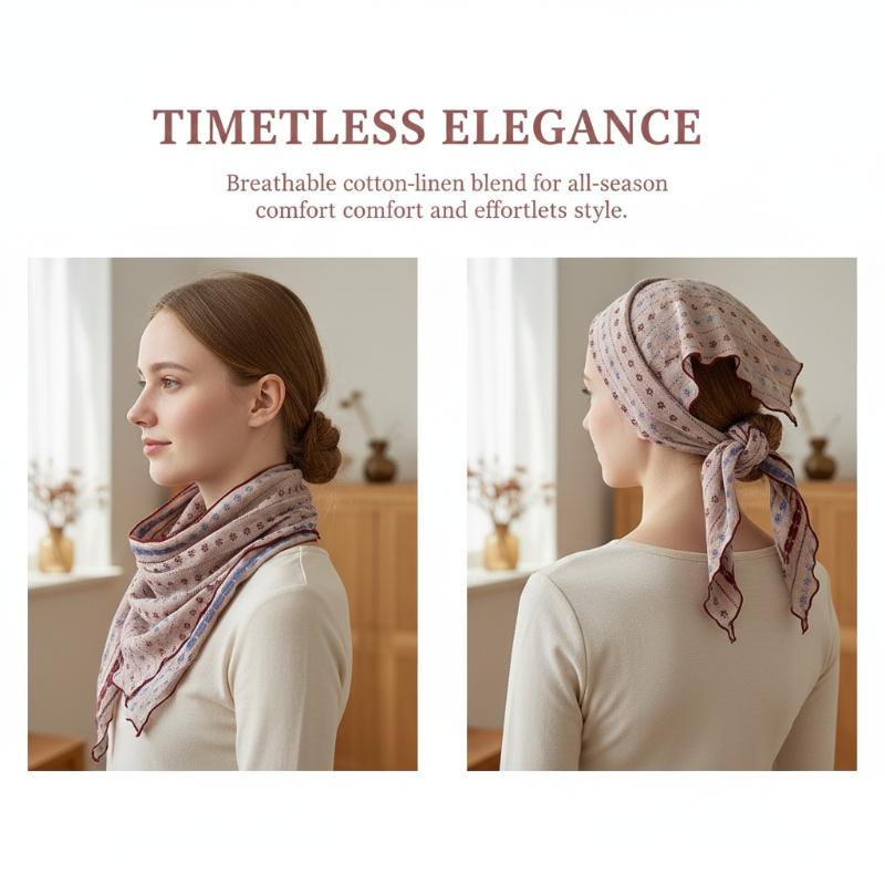 Хлопково-льняной треугольный п – обзор и цена Bandana Cotton